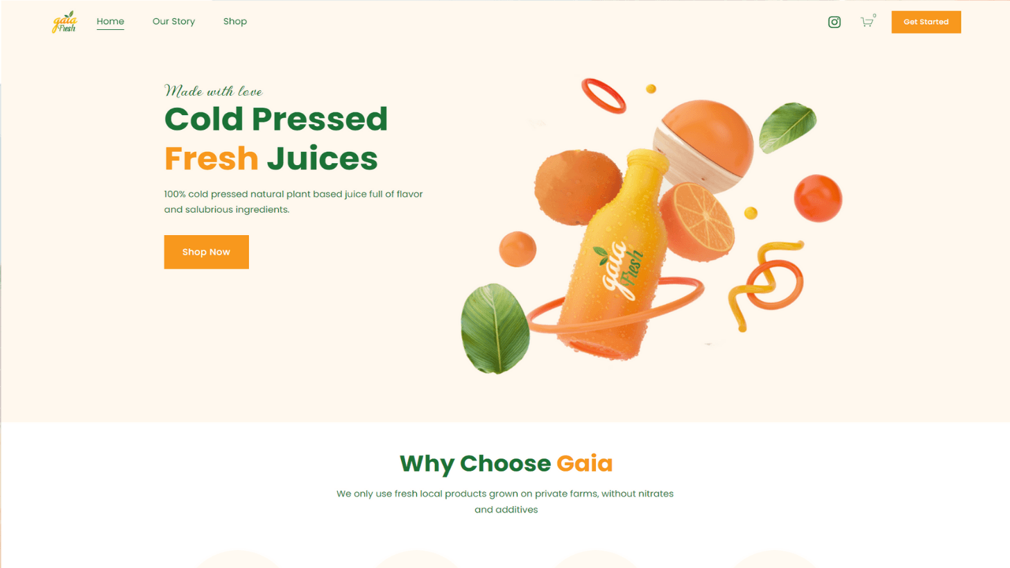 Gaia Fresh - Thumbnail Picture